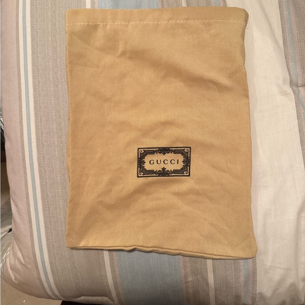 Gucci Tan Dust Bag